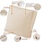 Classic Accessories Montlake FadeSafe Patio Lounge Chair/Loveseat Back Cushion, 25 x 15 x 4 Inch, Antique Beige 62-066-BEIGE-EC - alternate 3
